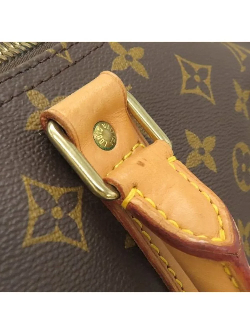 Louis Vuitton Boston Bag Keepall 55 Monogram Canvas Gold Hardware - Picture 9 of 15